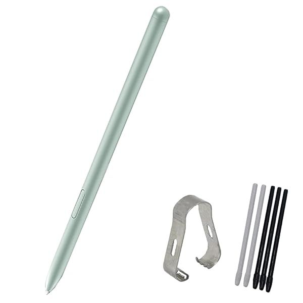 Galaxy Tab S7 FE S Pen Replacement Stylus - Mystic Green for SM-T730, T733, T736B with Tips/Nibs