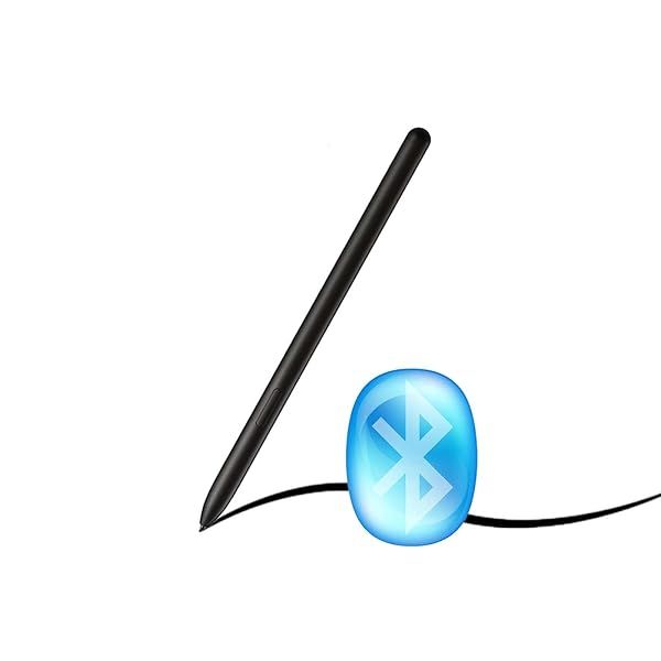 Galaxy Tab S9 S Pen Bluetooth Compatible Replacement for Samsung Galaxy Tab S9 Ultra S9 Plus Black Stylus Pen