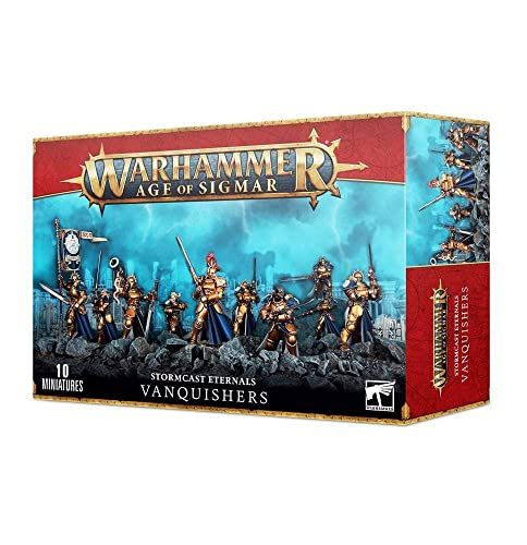 Games Workshop Age of Sigmar Stormcast Eternals Vanquishers Miniatures for Tabletop Gaming