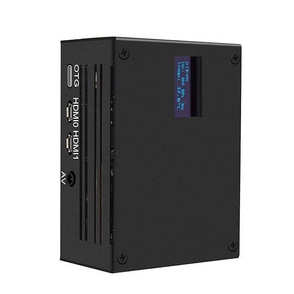 Geekworm KVM-A3 Kit for Raspberry Pi 4: Open Source KVM Over IP (Unassembled, No Raspberry Pi 4 Included)