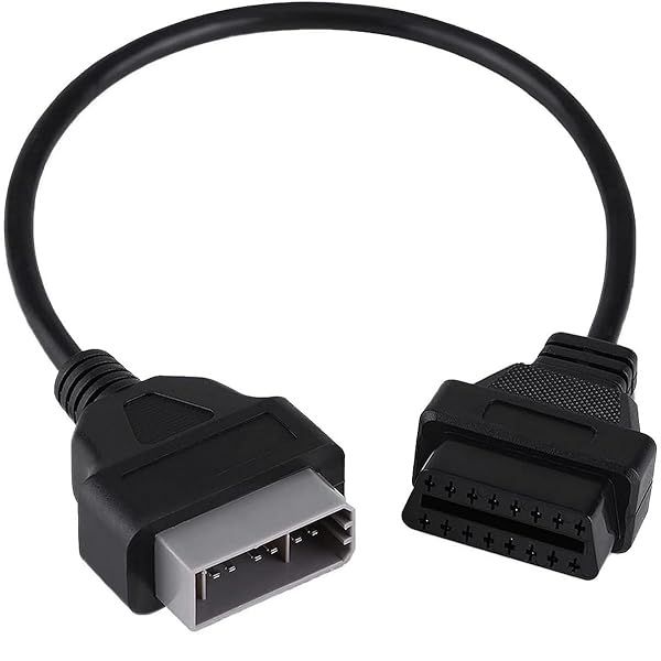 Goliton 14 Pin to 16 Pin OBD2 Connector Adapter for Nissan - Fast Diagnostic Cable