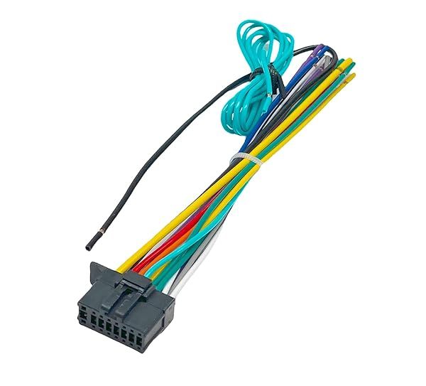 Goodsby Wire Harness Replacement for Pioneer Car Radio Models AVH-120BT AVH-1500NEX AVH-200EX AVH-210EX AVH-211EX AVH-2550NEX and More
