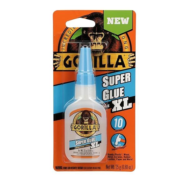 Buy Gorilla Super Glue XL 25g - Clear Adhesive for Strong, Fast Bonding | Pack of 1
