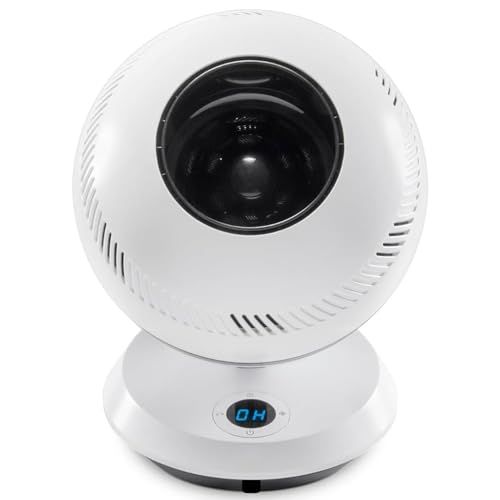 Greentech QT7 Bladeless Fan: Whisper Quiet Air Circulator Safe for Pets & Kids