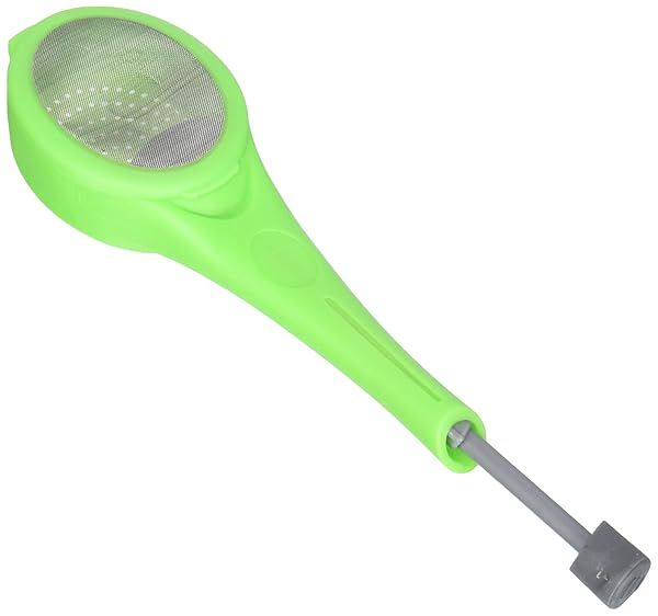 HG HGROPE Total Infuser Portable Green Silicone Tea Strainer for Effortless Brewing and Perfect Flavor