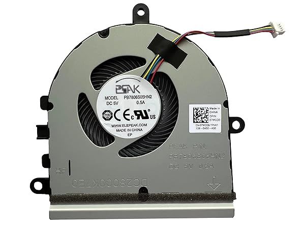 HK-PART Cooling Fan for Dell Inspiron 15-3583/3584/3593/5575/5593 - Replace 7MCD0 07MCD0 for Optimal Performance