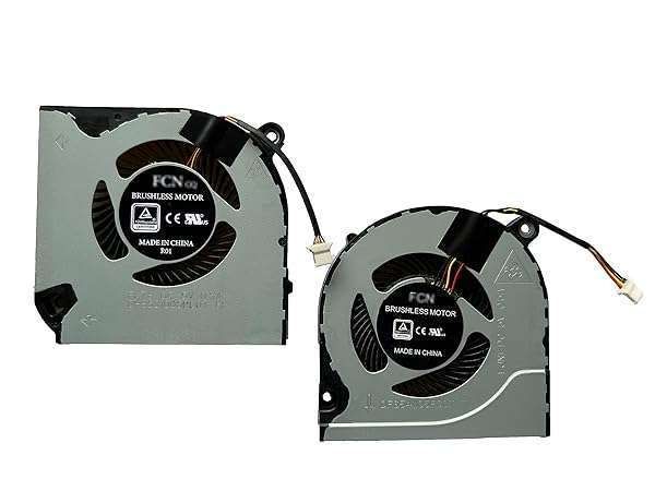 HK-Part Fan for Acer Nitro 5 AN515-43 AN515-54 AN517-51 Nitro 7 AN715-51 CPU Cooling Fan Set