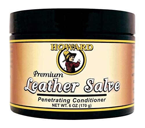 HOWARD Premium Leather Salve: Revive & Protect Your Leather Without Grease - Ideal for Couches, Shoes & More!