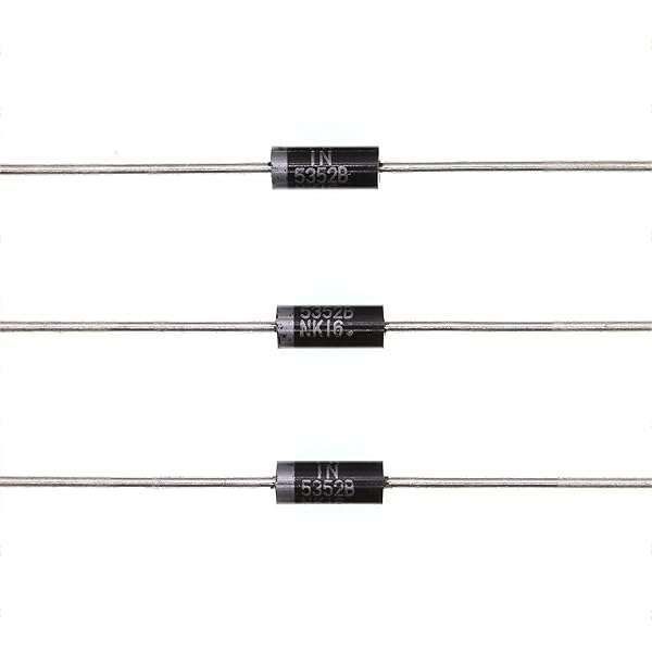 HUABAN 10PCS 1N5352B Power Zener Diode 5W 15V DO-15 Axial Diodes for Reliable Performance