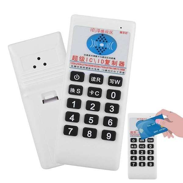 Handheld 125KHz RFID Card Copier & 13.56MHz Duplicator for EM4305, T5577, ISO 14443 - Fast & Reliable Card Cloning