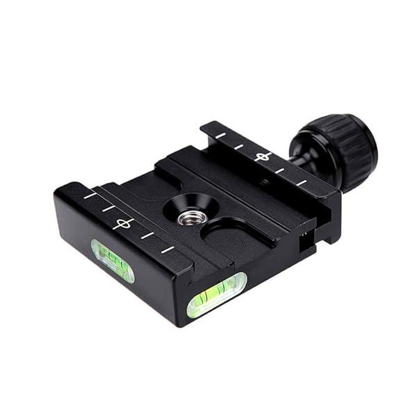 Harwerrel 50mm Quick Release Plate - Arca-Swiss Compatible Clamp for Tripod Ballheads