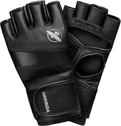 Hayabusa T3 4oz Pro MMA Gloves for Men & Women - Black, Medium | Ultimate Fight Gear