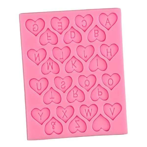 Heart Shape Silicone Molds for DIY Chocolate & Sugar Paste Cake Decor - Perfect for Birthday Parties!