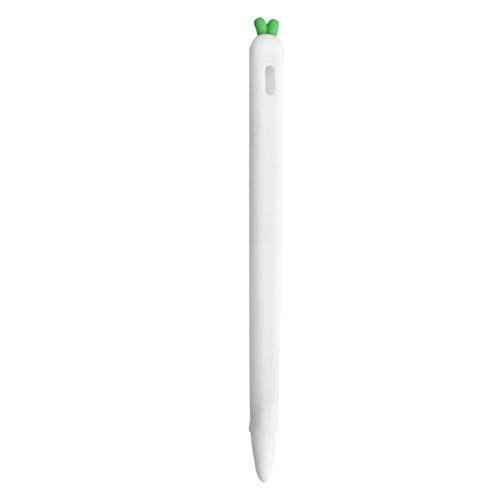 Carrot Shaped Hemobllo Case for Apple Pencil 2 - Anti-Slip Silicone Sleeve Cover & Protective Skin
