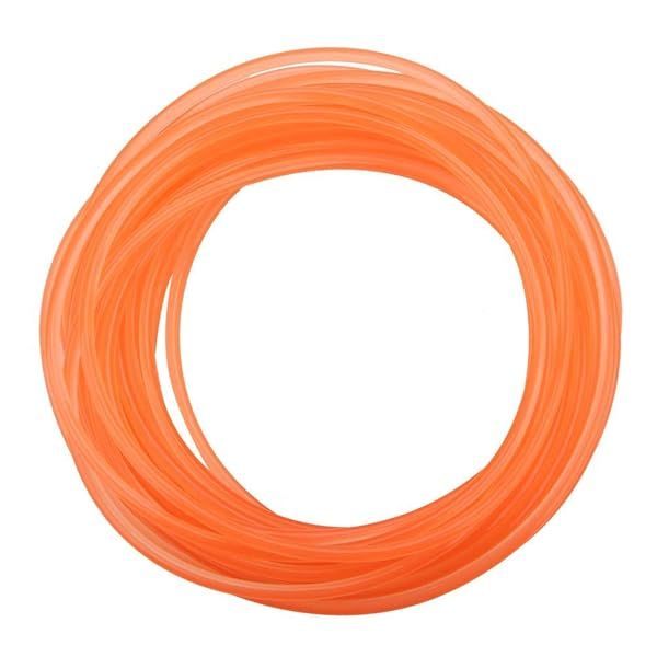 High-Performance PU Round Belting - 5mm x 10m Polyurethane Drive Belt in Orange