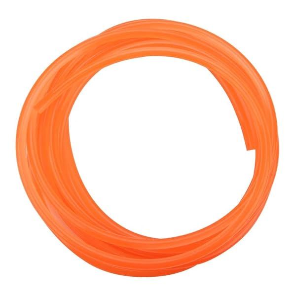 High-Performance PU Round Belting - 8mmx5m Polyurethane Drive Belt in Orange