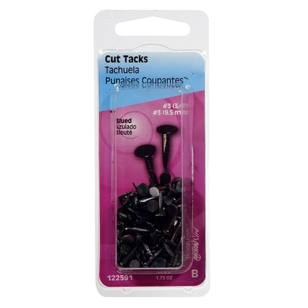 Buy Hillman 122591 Cut Tack NO 3 - 3/8 in Steel, Blue6 | Durable Fasteners for Your Projects