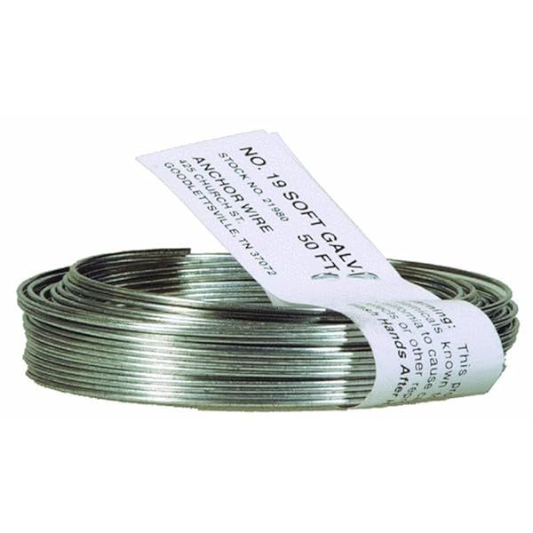 "Buy Hillman 3.5" Black Annealed Steel Stove Pipe Wire - 50 ft, 20 Ga for Durable Projects"