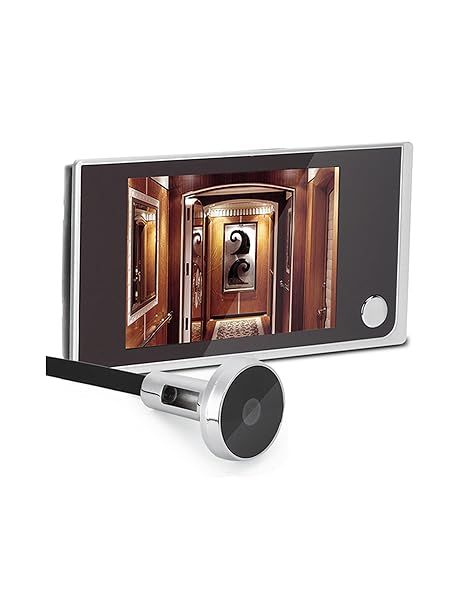 Home Visual Doorbell Digital Door Eye Viewer Camera 3.5 inch LCD HD Screen 120 Degrees Wide Angle View for Home Security System
