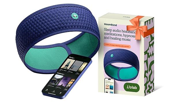 Discover HoomBand: Bluetooth Sleep Headphones for Travel & Meditation with Free Hypnotic Stories & Sounds