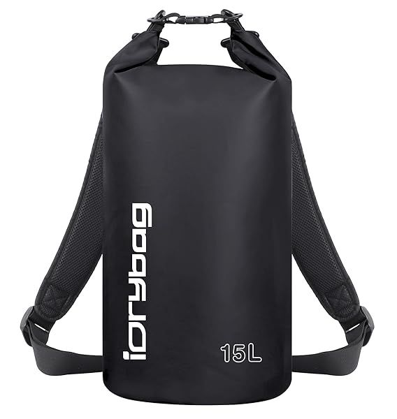 IDRYBAG Waterproof Dry Bags for Kayaking 2L to 20L Small Floating Dry Sack for Paddleboarding and Travel