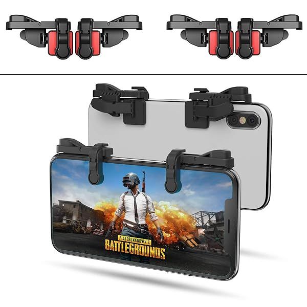 IFYOO Z108 Mobile Gaming Controller: Enhance PUBG, Fortnite & COD Mobile with Sensitive L1R1 Triggers for Android & iPhone