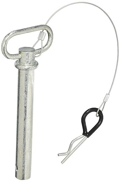 "IIT 16715 Hitch Pin with Lanyard - Durable 3/4" x 7" Trailer Accessory for Secure Towing"