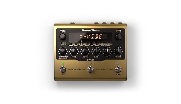 IK Multimedia AmpliTube X-VIBE: Hyper-Realistic Modulation Pedal with True Stereo & Seamless Software Integration