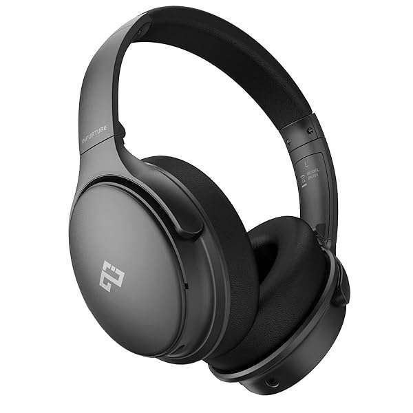INFURTURE H1 Wireless Noise Cancelling Headphones: Deep Bass, 40H Playtime & Comfort