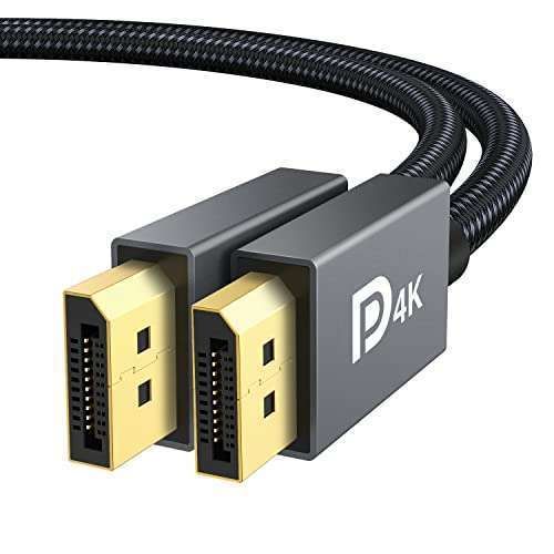 IVANKY 6.6ft VESA Certified DisplayPort Cable - 4K@60Hz, 144Hz for Gaming Monitors & PCs