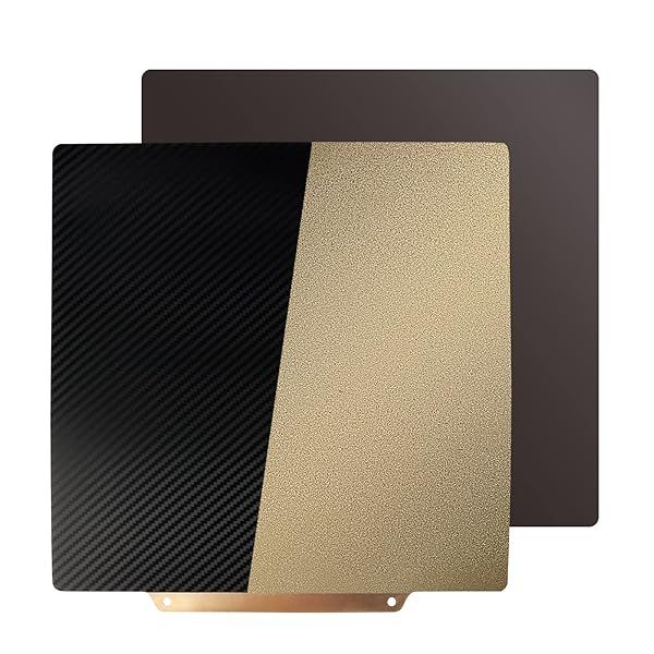 IdeaFormer 3D Double Print Bed Smooth Carbon Fiber PET Textured PEI Spring Steel Sheet Magnetic Base for Anet A8 Wanhao Duplicator i3