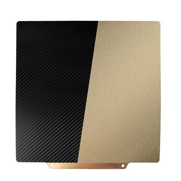 IdeaFormer 3D Flexible Carbon Fiber Style Heated Bed 310x310mm Removable Double Side Spring Steel Plate for Ender 3 Max CR 10S Pro CR-X MP