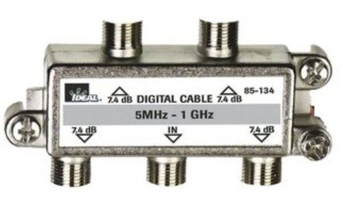 Top-Rated 4-Way Digital Cable Splitter (85-134 MHz, 5-1 GHz) for Optimal Signal Quality