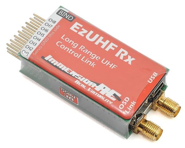 ImmersionRC EzUHF 8 Channel Diversity Receiver for Reliable Long Range Control