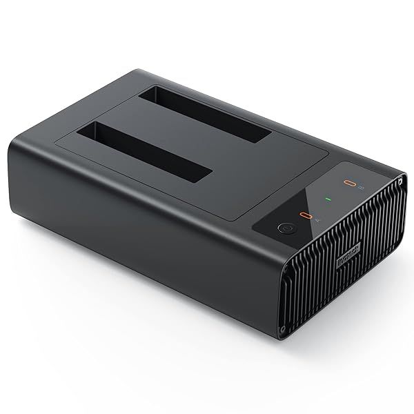 "Inateck USB 3.2 Gen 2 Hard Drive Docking Station for 2.5" SATA SSD/HDD - Clone Function & Fast Data Transfer"