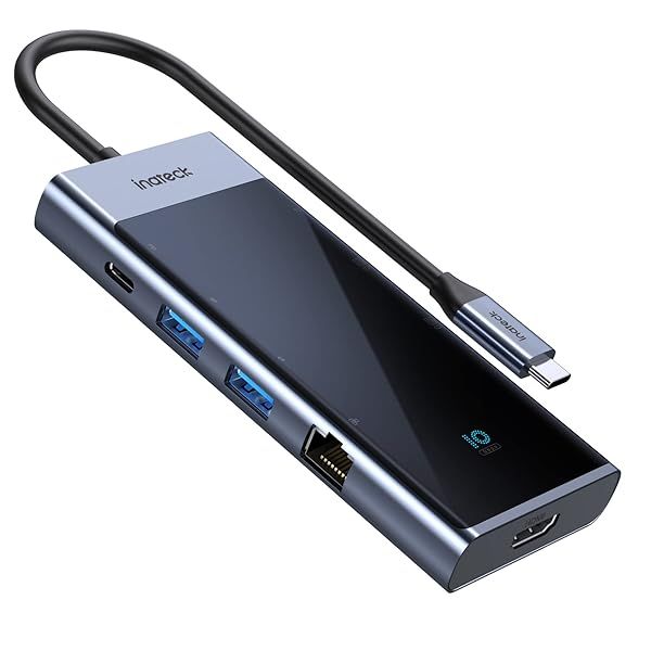 Fast Inateck USB 3.2 Gen 2 Hub: 8-Port USB C Hub for High-Speed Connectivity - HB2023