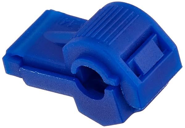 Buy Bay BTT Blue Insulation Displacement T-Tap Connectors 16-14 Gauge - 100 Pack for Easy Wiring Solutions