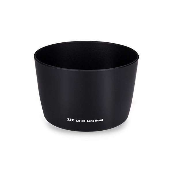 JJC Camera Lens Hood for Canon EF 75-300mm & EF-S 55-250mm - Replaces ET-60, Black Shade for Enhanced Photography