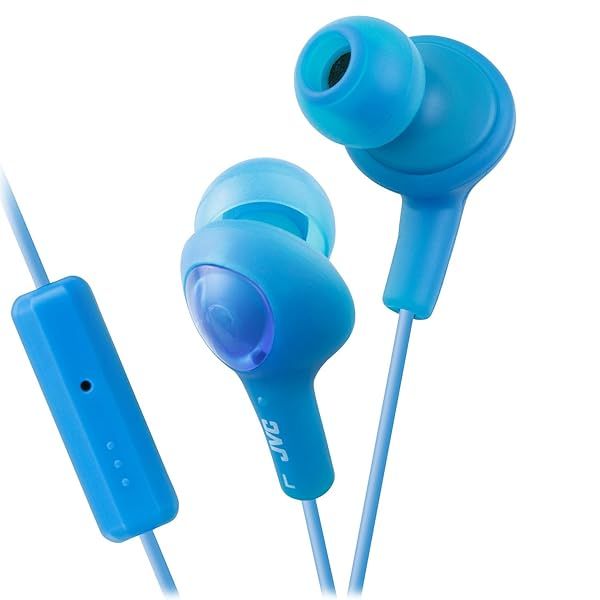 JVC HAFR6A Gumy Plus Headphones Review: Stylish Blue Sound Quality & Comfort
