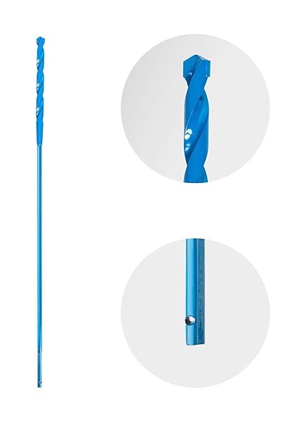 "Jonard Tools DBC-3824 Bellhanger Drill Bit: 3/8" x 24" for Wood, Concrete & Masonry"