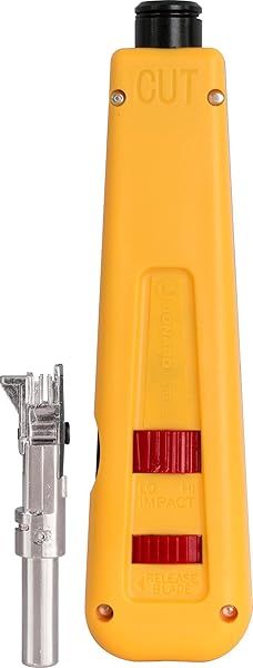 Jonard Tools EPD-9KRONE: Manual Punchdown Tool with Steel Blade for Efficient Punchdown Blocks