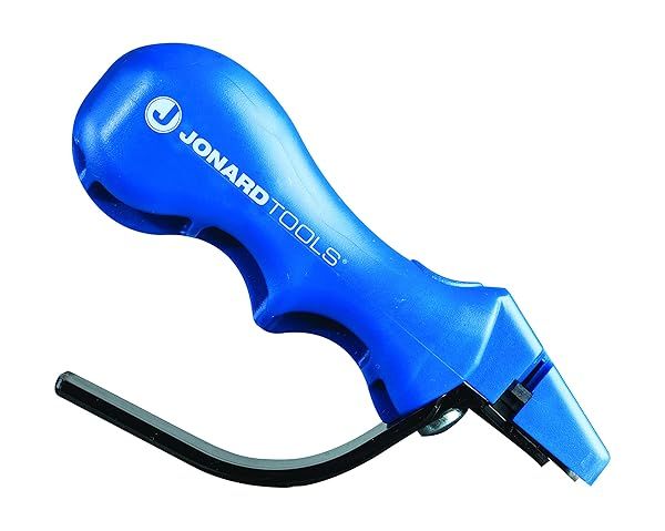 Jonard Tools KSS-1: Premium Tungsten Carbide Knife & Scissor Sharpener - Compact 2.25 Inch Blue Design