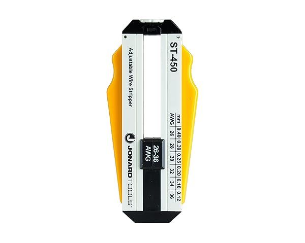 Jonard Tools ST-450 Adjustable Precision Wire Stripper for 26-36 AWG - Ultimate Tool for Accurate Stripping