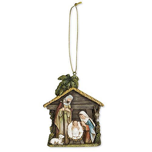 Joseph's Studio 4-Inch Holy Family Ornament - Perfect Christmas Decor & Gift