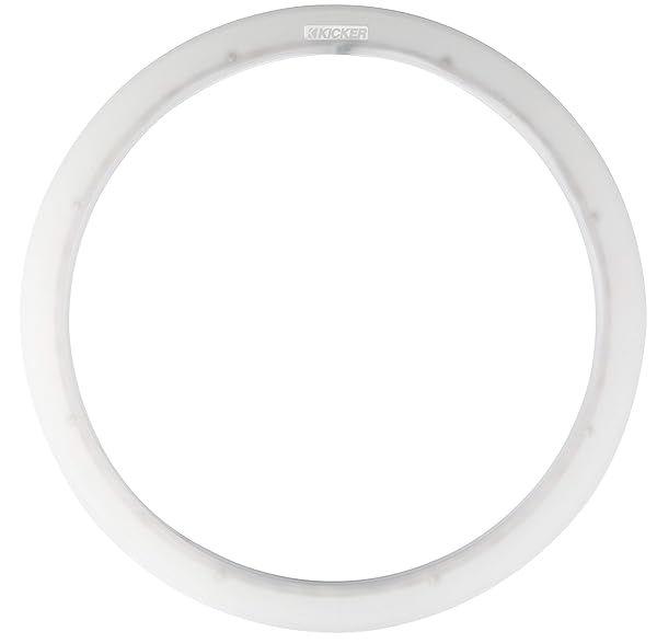 "Upgrade Your Sound: Kicker KLSR12 12" LED Speaker Ring for Enhanced Audio Experience"