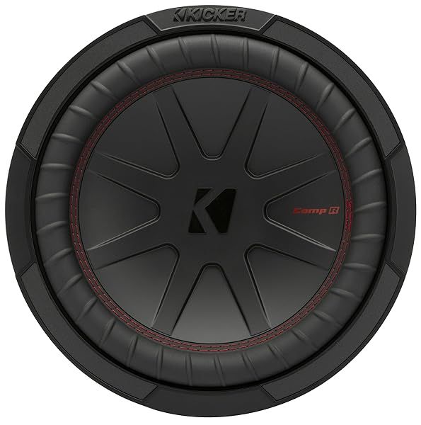 "Buy KICKER 48CWR104 CompR 10" Subwoofer - 400W RMS, 800W Peak, DVC, 4-Ohm, RoHS Compliant"