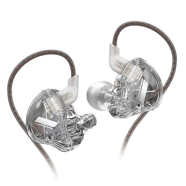 Buy KZ EDX 1DD HiFi IEM Earbuds - Upgraded 10mm Driver, Tangle-Free Cable for Gaming & Music