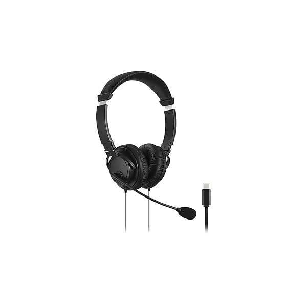 Buy Kensington Hi-Fi USB-C Headphones with Mic (K97457WW) - Premium Sound in Black