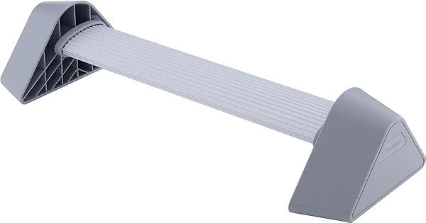 Kensington Rocking Foot Rest for Under Desk at Work, Ergonomic Low Profile Design Desk Footrest, Non-Skid 360-Degree Aluminum Swiveling Bar for Under Office Desk, Ideal for Sitting/Standing, K58303WW