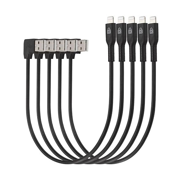 Buy Kensington USB to Lightning Connector Cables 5 Pack for Charge & Sync - Fast Charging & Data Transfer